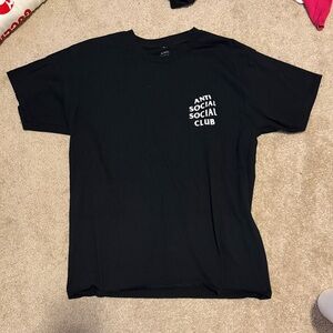 Anti Social Social Club Classic Black Tee